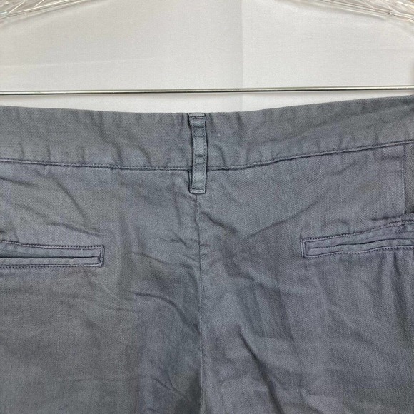 Grayers Pants‎ Mens Sz 40 Gray Cotton Linen Chino Stretch Straight Leg - Picture 4 of 11